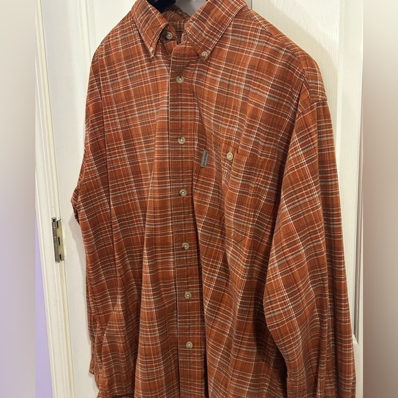 Woolrich Men’s XL Long Sleeve Button Down Plaid Collared Shirt - Picture 4 of 8